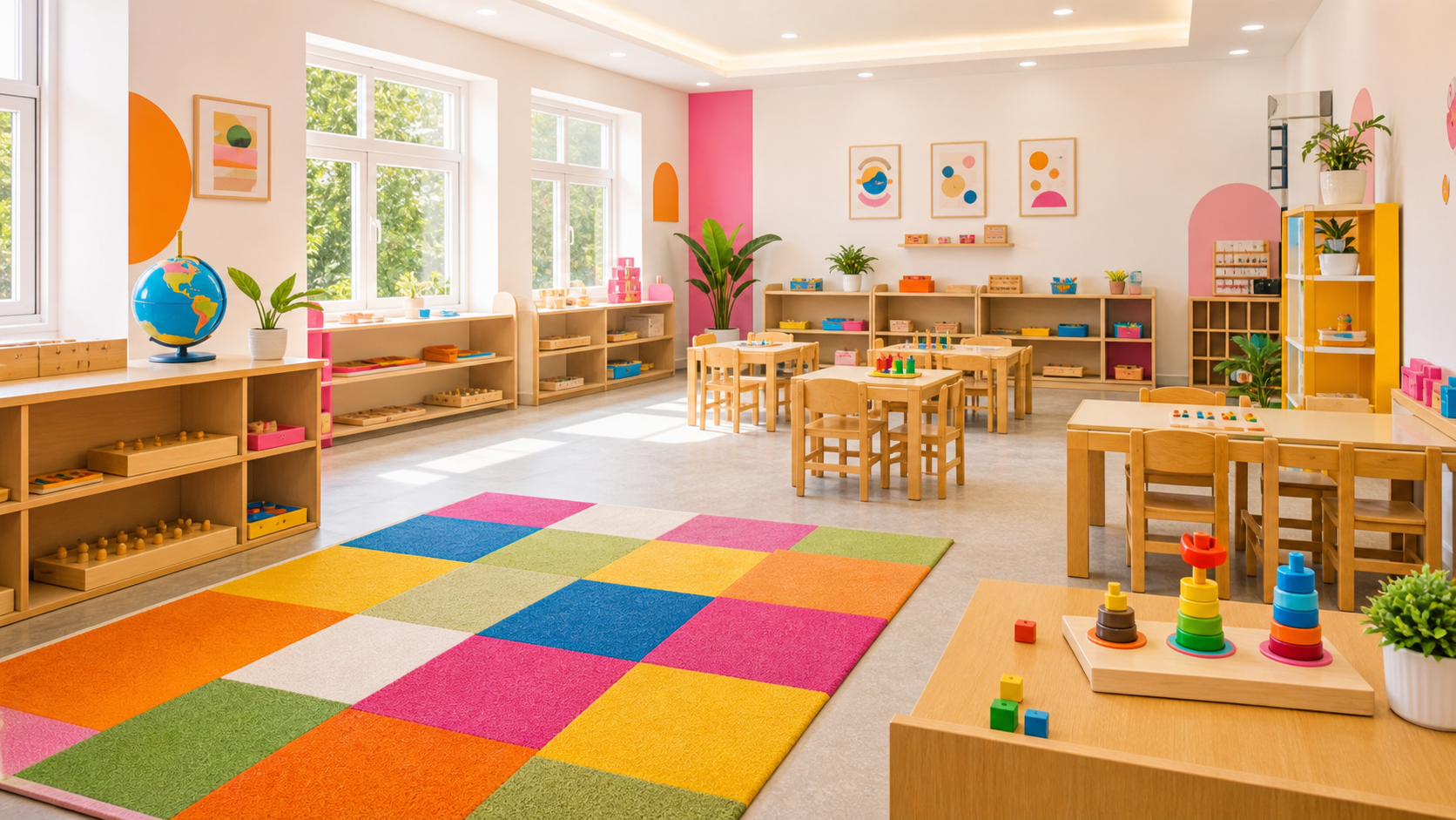 Generated Montessori classroom
